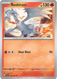 Reshiram (022/142) [SV07 Stellar Crown]