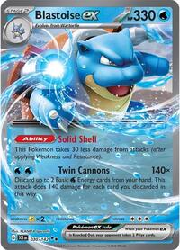 Blastoise ex (030/142) [SV07 Stellar Crown]