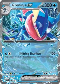 Greninja ex (041/142) [SV07 Stellar Crown]