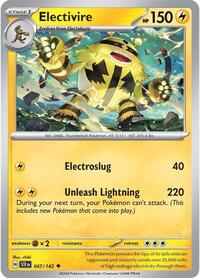 Electivire (047/142) [SV07 Stellar Crown]
