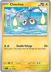 Chinchou (048/142) [SV07 Stellar Crown]