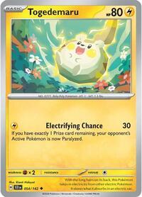 Togedemaru (054/142) [SV07 Stellar Crown]