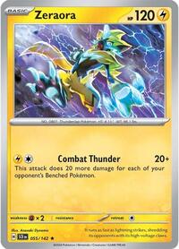 Zeraora - 055/142 (055/142) [SV07 Stellar Crown]