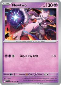 Mewtwo (059/142) [SV07 Stellar Crown]