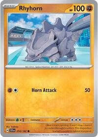 Rhyhorn (074/142) [SV07 Stellar Crown]