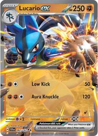 Lucario ex (082/142) [SV07 Stellar Crown]