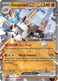 Garganacl ex (089/142) [SV07 Stellar Crown]
