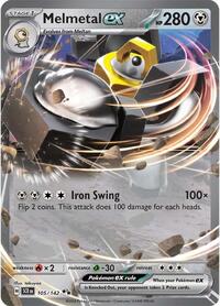 Melmetal ex (105/142) [SV07 Stellar Crown]