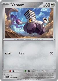 Varoom (108/142) [SV07 Stellar Crown]