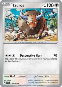 Tauros (112/142) [SV07 Stellar Crown]