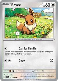 Eevee (113/142) [SV07 Stellar Crown]