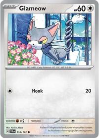 Glameow (116/142) [SV07 Stellar Crown]