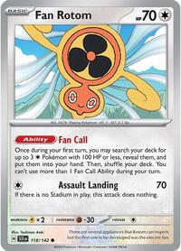 Fan Rotom (118/142) [SV07 Stellar Crown]