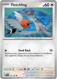 Fletchling (121/142) [SV07 Stellar Crown]