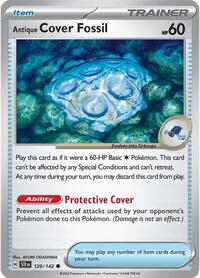 Antique Cover Fossil (129/142) [SV07 Stellar Crown]