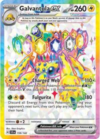 Galvantula ex - 159/142 (159/142) [SV07 Stellar Crown]