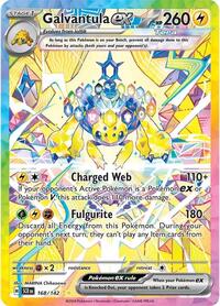 Galvantula ex - 168/142 (168/142) [SV07 Stellar Crown]