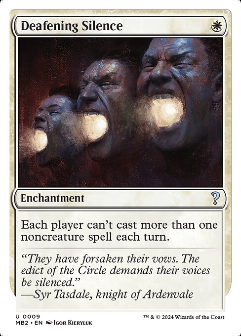 Deafening Silence (9) [Mystery Booster 2]