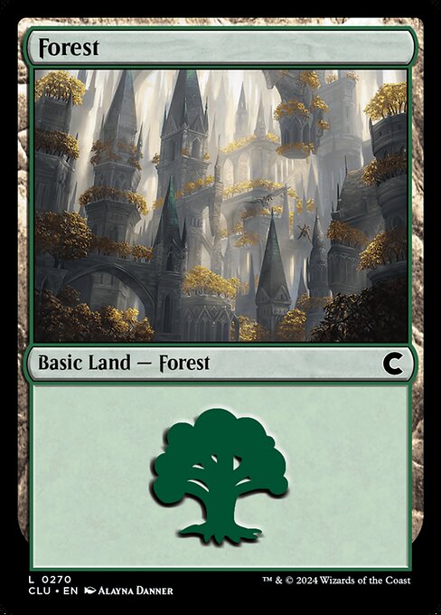 Forest (270) [Ravnica: Clue Edition]
