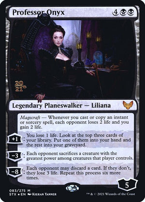 Professor Onyx (83s) [Strixhaven: School of Mages Promos]