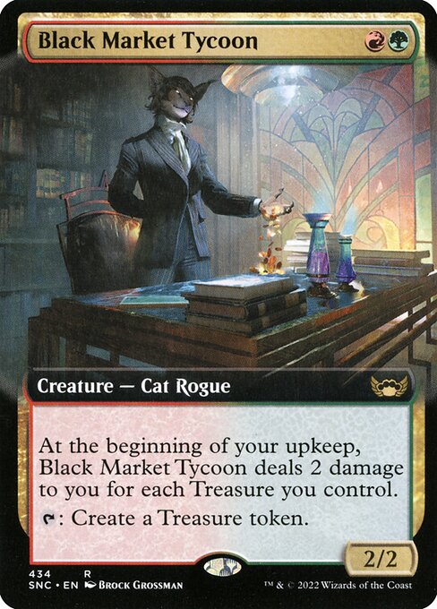 Black Market Tycoon (434) [Streets of New Capenna] [Extended Art]