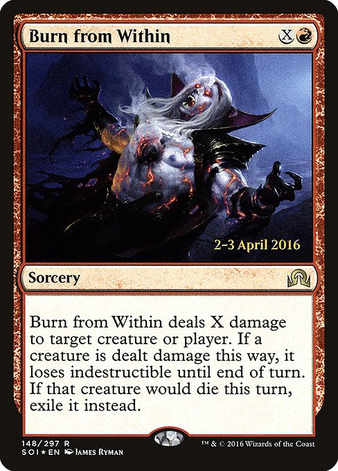 Burn from Within (148s) [Shadows over Innistrad Promos]