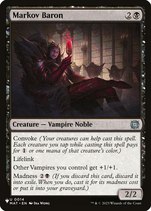 Markov Baron (MAT-14) [The List]