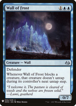 Wall of Frost (MM3-56) [The List]