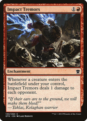 Impact Tremors (140) [Dragons of Tarkir]