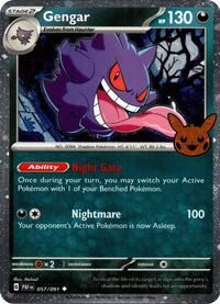 Gengar (Cosmos Holo) (057/091) [Trick or Trade BOOster Bundle 2024]