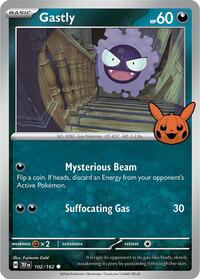 Gastly - 102/162 (102/162) [Trick or Trade BOOster Bundle 2024]