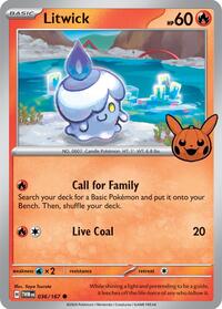 Litwick (036/167) [Trick or Trade BOOster Bundle 2024]