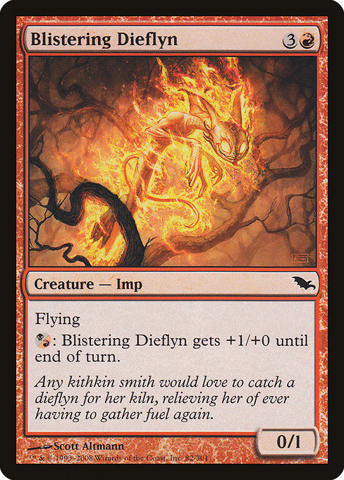 Blistering Dieflyn (82) [Shadowmoor]