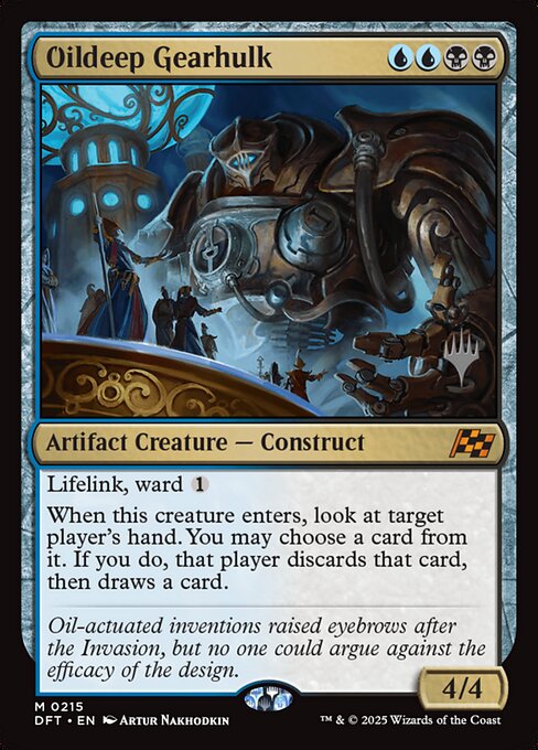 Oildeep Gearhulk (215p) [Aetherdrift Promos]