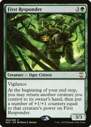 First Responder (60p) [New Capenna Commander Promos]