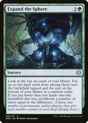 Expand the Sphere (168) [Phyrexia: All Will Be One]