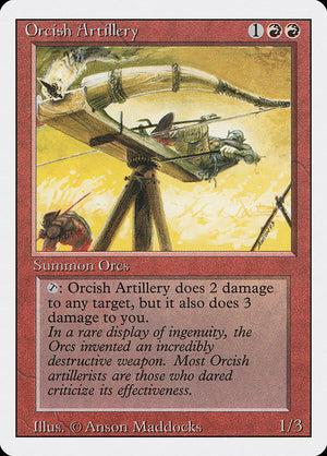 Orcish Artillery (168) [Revised Edition]