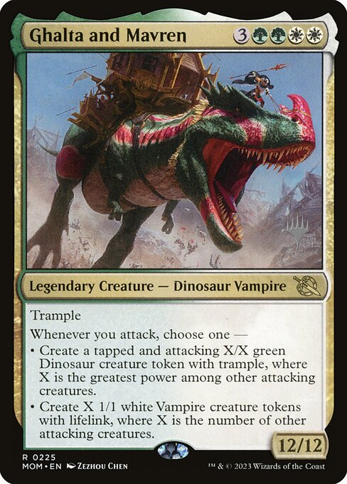 Ghalta and Mavren (225p) [March of the Machine Promos]