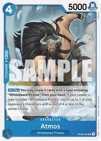 Atmos (OP08-040) [Two Legends Pre-Release Cards]
