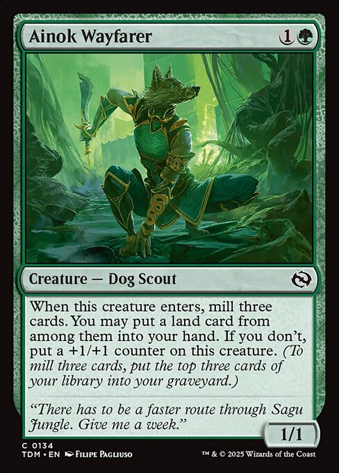 Ainok Wayfarer (134) [Tarkir: Dragonstorm]