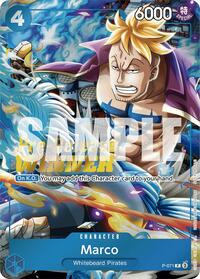 Marco (Two Legends Pre-Release Winner) (P-071) [One Piece Promotion Cards]