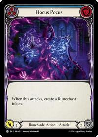 Hocus Pocus (Blue) (ARA022) [Blitz Deck Rosetta Aurora]