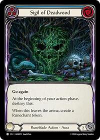 Sigil of Deadwood (ARA025) [Blitz Deck Rosetta Aurora]