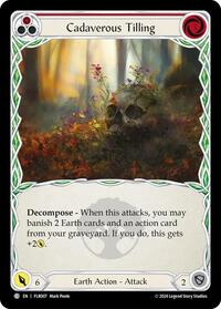 Cadaverous Tilling (Red) (FLR007) [Blitz Deck Rosetta Florian]