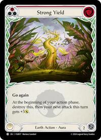 Strong Yield (Red) (FLR017) [Blitz Deck Rosetta Florian]