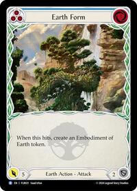 Earth Form (Blue) (FLR021) [Blitz Deck Rosetta Florian]