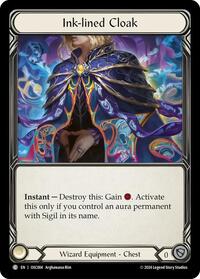 Ink-lined Cloak (OSC004) [Blitz Deck Rosetta Oscilio]