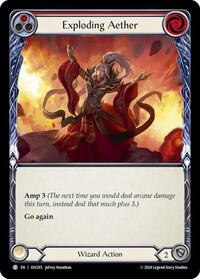 Exploding Aether (Red) (OSC015) [Blitz Deck Rosetta Oscilio]