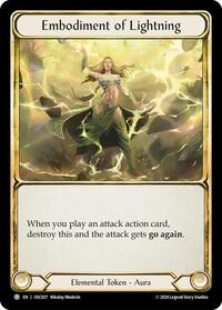 Embodiment of Lightning (OSC027) [Blitz Deck Rosetta Oscilio]