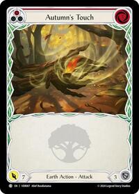 Autumn's Touch (Red) (VER007) [Blitz Deck Rosetta Verdance]